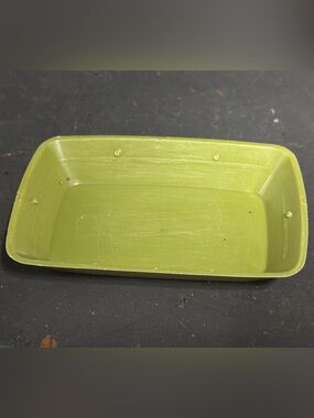 Rubbermaid Vintage Soap Dish Base Avocado Green 1970s Retro  Bathroom Travel